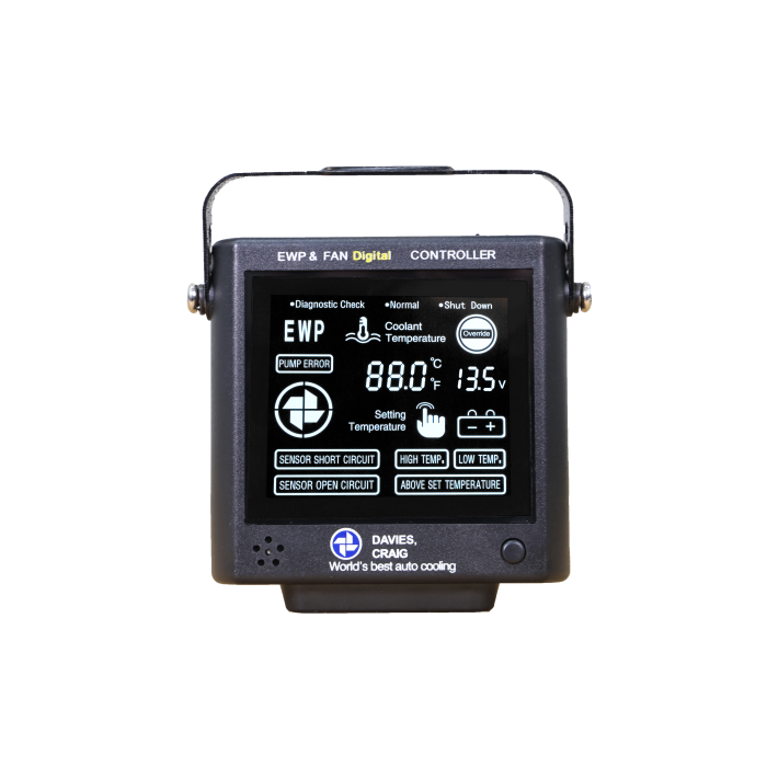 Kit de controlador digital para bomba de agua eléctrica y ventilador Davies Craig DC8002 EWP