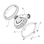 Davies Craig DC8700 electric water pump mounting bracket, compatible with 115, 130 and 150 models.