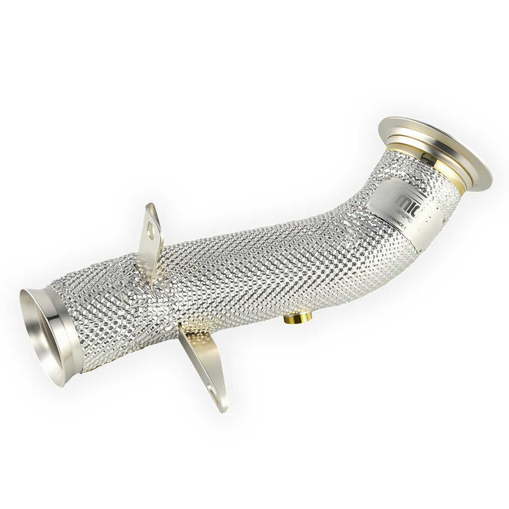 Downpipe con protector térmico FMIC.Pro para BMW F22 F23 F87 M2 235i 235ix N55 2012-2016