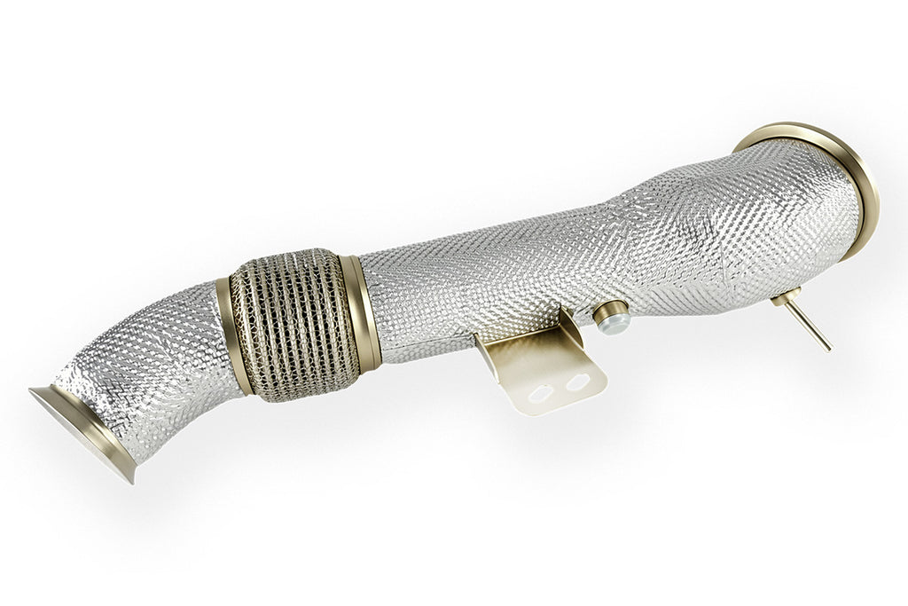 Downpipe con protector térmico FMIC.Pro para BMW G02 X4 M40iX B58 2018-2025