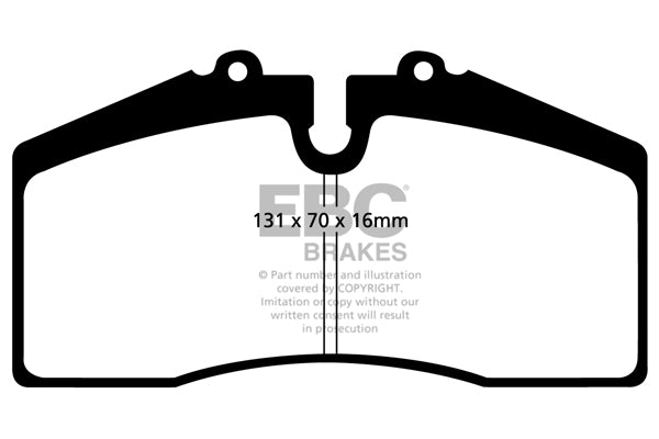 DP41014R Pastillas de freno YELLOWSTUFF EBC Brakes para Audi RS2 8C Porsche BMW ALPINA B3 GT3 Ford Saleen Mustang Porsche 911 964 Holden Australia y Nueva Zelanda Avalanche Commodore VZ Holden HSV Australia y Nueva Zelanda VT VU VX Y Z 968 M030
