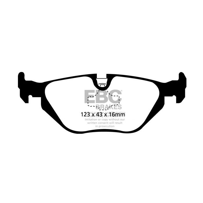 DP21079 GREENSTUFF EBC brake pads for BMW 3 Series E36 316 318 318is 320 320i 323 325 328 E46 325 Z1 Z3