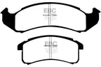 DP41142R Pastillas de freno YELLOWSTUFF EBC Brakes para Chevrolet Camaro 4th Gen PONTIAC Firebird BUICK Le Sabre FWD Park Avenue Riviera Cadillac Deville Eldorado Seville Chevrolet Camaro 4th Gen Lumina Minivan OLDSMOBILE 88 98 Aurora LSS Silhouette