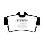 DP41156R YELLOWSTUFF EBC brake pads for 4th generation Ford Mustang and 4th generation Mustang GT.