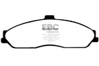 DP41162R Pastillas de freno YELLOWSTUFF EBC Brakes para AC MK VI Cadillac XLR Chevrolet Corvette C5 Corvette C5 Z06 Corvette C6 Corvette C6 Z51 Opel Monaro PONTIAC GTO VAUXHALL Monaro Cadillac XLR XLR-V Chevrolet Corvette C5 Corvette C6 PONTIAC GTO