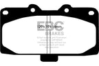 DP81200RPX Pastillas de freno de competición RP-X Racing EBC Brakes para Mitsubishi 3000 GTO Nissan Silvia S14 Silvia S15 Skyline R32 Skyline R33 180SX 200SX S14 300ZX GZ32 300ZX Z32 Subaru Impreza Impreza Prodrive P1 Impreza 22B Impreza GB270