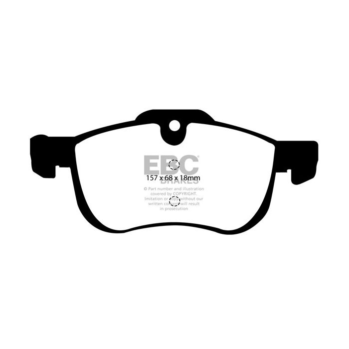 DP1219 ULTIMAX2 EBC Brake Pads for MG 6 ZT Rover 75 ZTT