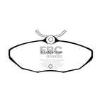 Pastillas de freno DP41221R YELLOWSTUFF EBC para Ford Thunderbird Jaguar LINCOLN LS Ford Thunderbird Jaguar S-Type LINCOLN LS SType