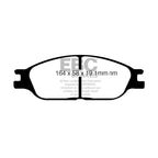Pastillas de freno DP61310 GREENSTUFF EBC para Ford Windstar