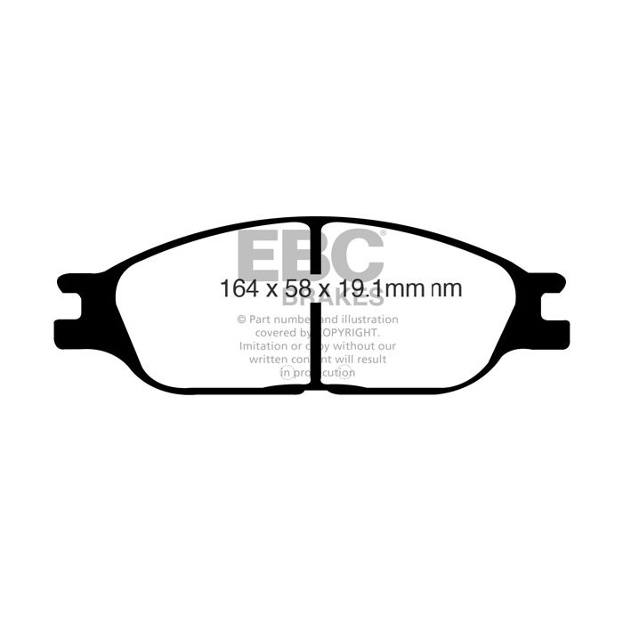 Pastillas de freno DP61310 GREENSTUFF EBC para Ford Windstar