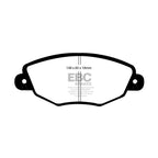 Pastillas de freno DP1322 ULTIMAX2 EBC para Ford Mondeo Berlina Mk3, Mondeo Familiar Mk3, Mondeo Hatchback Mk3, Jaguar X Type, Mondeo Familiar Mk3 ST220, Mondeo Hatchback Mk3 ST220, Mondeo Berlina Mk3 ST220