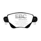 Pastillas de freno DP41350R YELLOWSTUFF EBC para Ford Mondeo Berlina Mk3, Mondeo Familiar Mk3, Mondeo Hatchback Mk3, Jaguar X-Type, Jaguar X-Type, Mondeo Familiar Mk3 ST220, Mondeo Hatchback Mk3 ST220, Mondeo Berlina Mk3 ST220