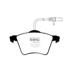Pastillas de freno DP1368 ULTIMAX2 EBC para Ford Galaxy Mk1, Seat Alhambra 7M, Volkswagen Caravelle, Sharan 7M, Volkswagen Transporter Kombi/Camper T4 (comercial).