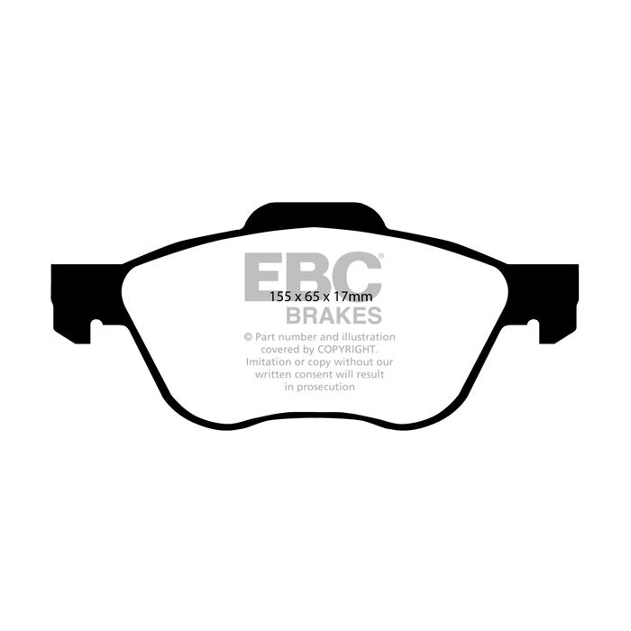 DP1376 ULTIMAX2 EBC Brake Pads for Nissan Primera P11, Primera W11, and Primera P11 GT