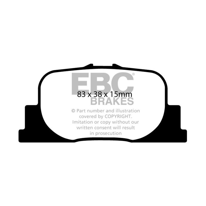 EBC DP1456 ULTIMAX2 Brake Pads for Toyota Prius NHW20 Windom
