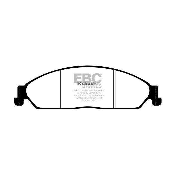 Pastillas de freno DP1511 ULTIMAX2 EBC para Ford Australia y Nueva Zelanda Fairlane BA Fairlane BA 11 Fairlane BF Falcon BA Falcon BF V6 Falcon BF V8 Falcon FG Falcon FG XR Territory Ford Sudáfrica Falcon BA Falcon BF V6 Falcon BF V8 Fairmont BA Fairmont
