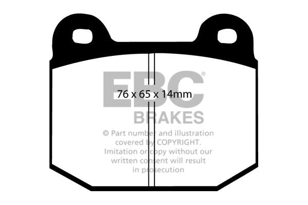 DP51537NDX Pastillas de freno BLUESTUFF NDX EBC Brakes para MASERATI Ghibli AM336 Quattroporte AM337 MG ZT Nissan Skyline R33 Stagea C34 350Z Rover 75 Subaru BRZ Forester Impreza Impreza RB320 WRX STi Toyota GT86 Infiniti G35 MASERATI Ghibli Nissan