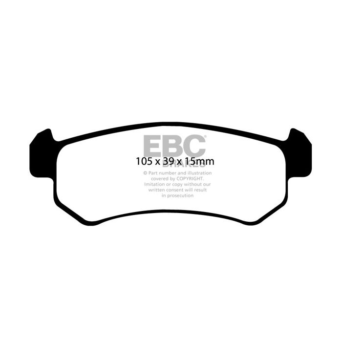 DP1548 ULTIMAX2 EBC Brake Pads for Chevrolet Lacetti Nubira Daewoo Lacetti Nubira