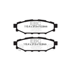EBC DP1584 ULTIMAX2 Brake Pads for Subaru BRZ Forester Impreza Legacy BL5 Legacy BP5 Legacy Legacy BPD Legacy BLD Legacy BRD Outback XV Toyota GT86 Impreza R