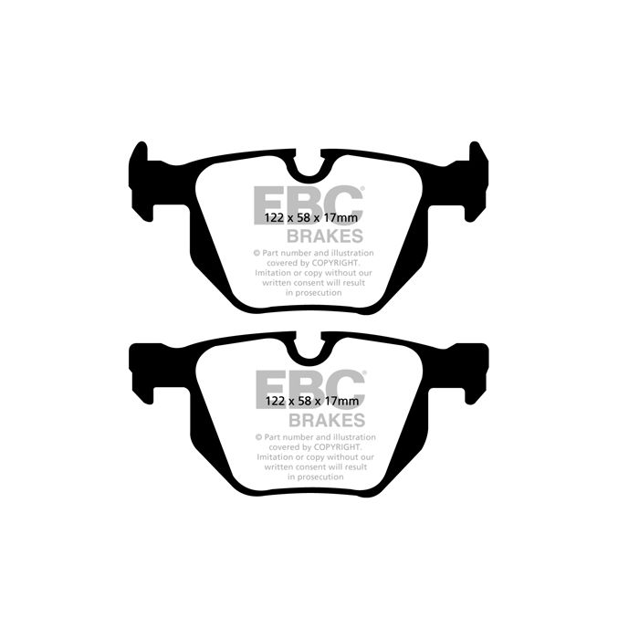 DP61588 GREENSTUFF EBC brake pads for BMW X1 E84