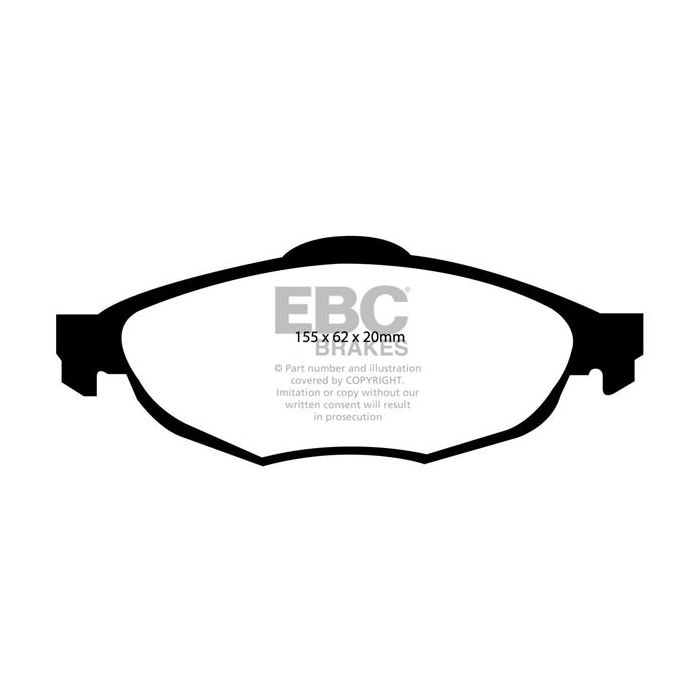 EBC Ultimax 2 DP1611 Brake Pads for Chrysler USA Sebring