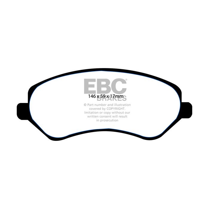 Pastillas de freno DP1612 ULTIMAX2 EBC para Chrysler USA Grand Voyager Voyager Jeep Cherokee
