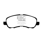 Pastillas de freno DP61614 GREENSTUFF EBC para Jeep Compass MK Patriot, Mitsubishi Outlander y Outlander Sport.