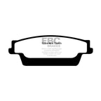 Pastillas de freno DP41693R YELLOWSTUFF Frenos EBC para Cadillac CTS SRX STS Cadillac CTS SRX STS STS Performance Package JE5 STS Performance JE5