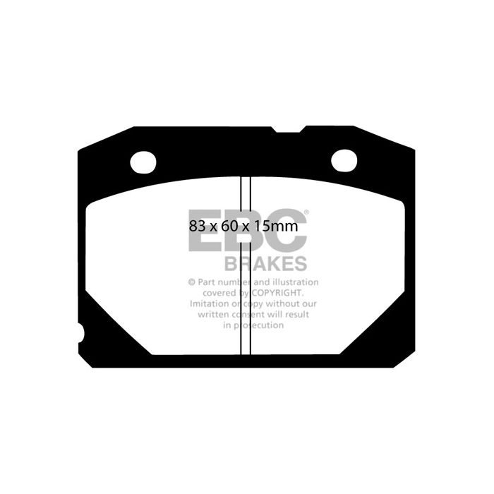 DP172 ULTIMAX2 EBC Brake Pads for LADA 1200 1300 1500 1600 Riva