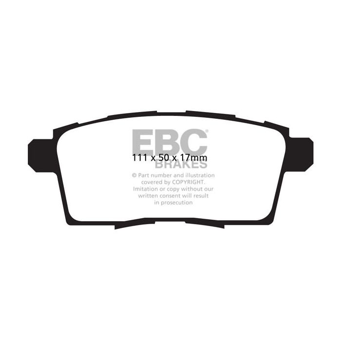 DP1795 ULTIMAX2 EBC Brake Pads for Mazda CX7 (US model CX9)