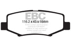 DP61799 Pastillas de freno GREENSTUFF EBC Brakes para Dodge USA Nitro Jeep Cherokee Wrangler JK Dodge Nitro Jeep Liberty Wrangler JK