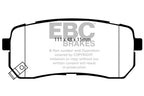 DP61814 Pastillas de freno GREENSTUFF EBC Brakes para Hyundai iX55 KIA Sorento Hyundai Veracruz KIA Sedona