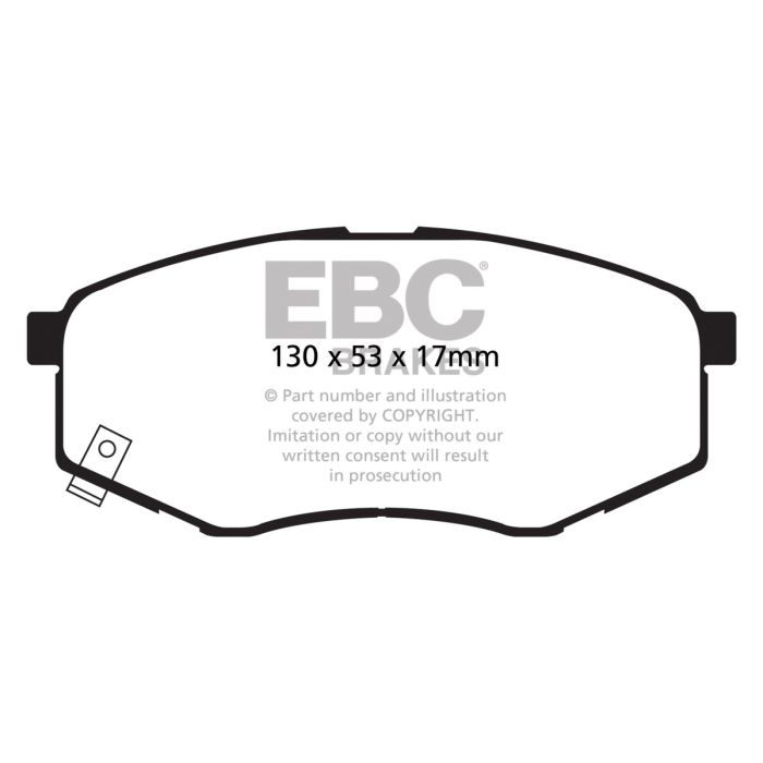 Pastillas de freno DP1866 ULTIMAX2 EBC para Hyundai iX20 y KIA Soul