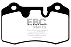 Pastillas de freno DP51909NDX BLUESTUFF NDX EBC Brakes para FERRARI 360 F430 AC MK VI Aston Martin DB9 Vanquish Vantage Vantage S 599 612 MASERATI GranCabrio GranTurismo Quattroporte M139 Quattroporte M156 FERRARI 360 430 Aston Martin DB9 Vantage