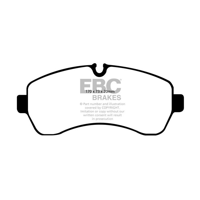 DP61928 GREENSTUFF EBC Brake Pads for Dodge Sprinter 3500, Sprinter 3500 DRW, Freightliner Sprinter 3500, Sprinter 3500 DRW, Mercedes-Benz COMMERCIAL, Sprinter Box Van, Sprinter Box Van 1500, Sprinter Box Van 2500, Sprinter Box Van 3500.