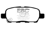 DP1955 Pastillas de freno ULTIMAX2 EBC Brakes para Infiniti EX30D EX37 G37 M30D M35h M37 Q50 Q50 Sport Q60 Q60 Coupe Q70 Q70 Hybrid QX50 QX70 Nissan Cube Juke 1st Gen Juke 1st Gen Nismo Juke 1st Gen Nismo RS Leaf Murano Z51 NV200 Combi Pulsar