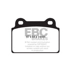 EBC RP-X Racing Brakes Competition Brake Pads DP81985RPX for Mitsubishi Lancer Evo 10 Mitsubishi Lancer Evo 1
