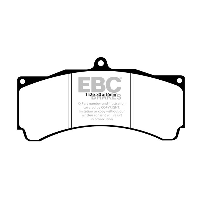 DP8032RP1 RP-1 Racing EBC Brakes Brake Pads for Holden Australia & New Zealand Commodore VZ Holden HSV Australia & New Zealand Z