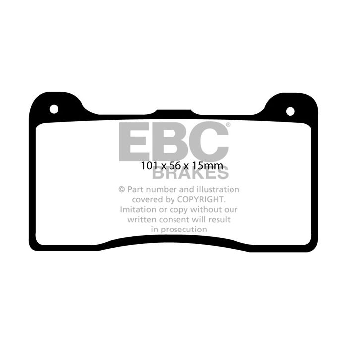 DP8039RPX RP-X Racing Brake Pads EBC Brakes