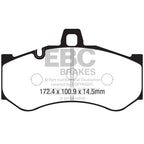 Brake Pads DP4072R YELLOWSTUFF EBC Brakes