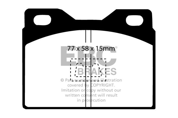 Pastillas de freno DP220/3 ULTIMAX2 EBC Brakes