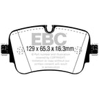 DP22299 GREENSTUFF Brake Pads EBC Brakes for Audi A6 quattro C8 A6 quattro Avant C8 A6 allroad quattro C8 A7 quattro 4G9 A8 quattro D5