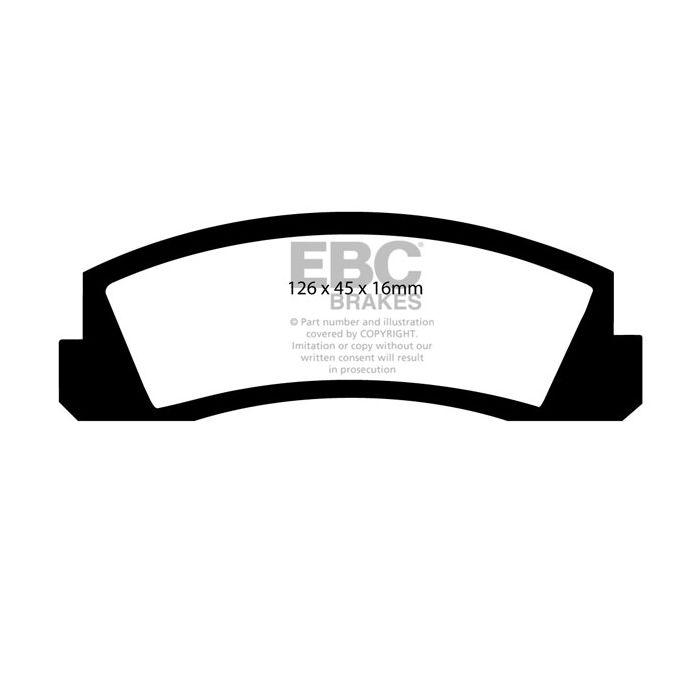 EBC DP309 ULTIMAX2 Brake Pads for LADA Niva