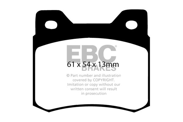 DP464 Pastillas de freno ULTIMAX2 EBC Brakes para Mercedes-Benz 190 W201