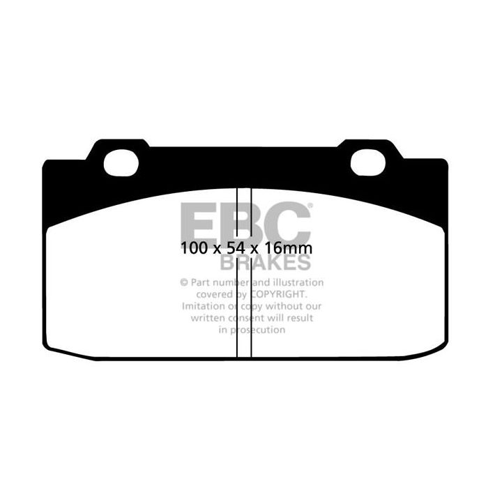 Pastillas de freno DP506 ULTIMAX2 EBC para Alfa Romeo Arna, Nissan Cherry (Europa)