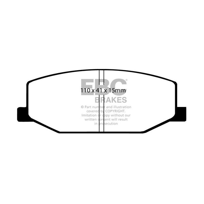 DP2534 Pastillas de freno GREENTUFF Frenos EBC para Santana Jimny S410 S413 Samurai Suzuki Jeep SJ410 SJ413 Jimny Samurai