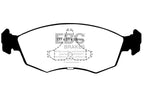 DP4605/2R Pastillas de freno YELLOWSTUFF EBC Brakes para Ford Escort Mk4 Escort Mk5 Escort Mk6 Orion Sierra GINETTA G27 HMC HMC SE MARLIN Cabriolet PANTHER Kallista TIGER Cat TVR Chimaera Griffith 280 350 390 400 420 450 Sierra XR4i Sierra XR Escort