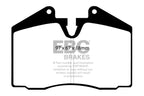 DP8612RP1 Pastillas de freno de competición RP-1 Racing EBC Brakes para FERRARI 348 F355 Porsche 911 944 968 456 550 575M LAMBORGHINI Diablo MASERATI Coupe Gransport Spyder 3200 GT 4200 Coupe 928 FERRARI 348 F355 Porsche 911 911 964 944 968 456 550