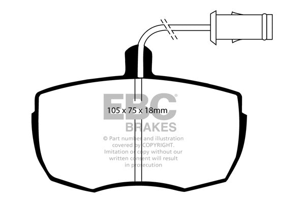 DP622 Pastillas de freno ULTIMAX2 EBC Brakes para Fiat COMMERCIAL IVECO COMMERCIAL Land Rover 90 Discovery 1 Range Rover Rover SD1 SD1 Vitesse Daily 28.8 Daily 30.8 Daily 32.8 Daily 32.9 Daily 35.1 Daily 35.8 Daily 35.9 Daily 40.8 Daily 8290 28.8