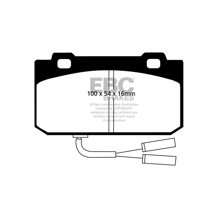 DP625 ULTIMAX2 EBC Brake Pads for Alfa Romeo 33 Arna Sprint 33 S Sprint Ti